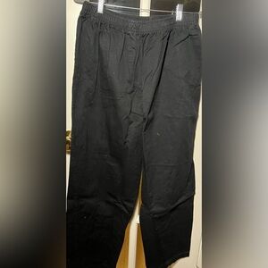 Women's Within Classic Black Cotton Denim Straight-Leg Jean Size18W